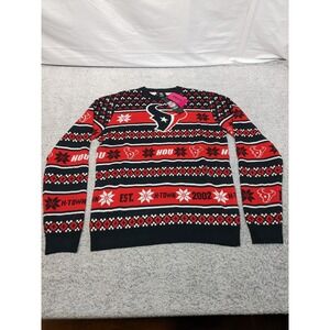 FOCO NFL Team Apparel Houston Texans Sweater Mens Medium Officially Licensed NWT